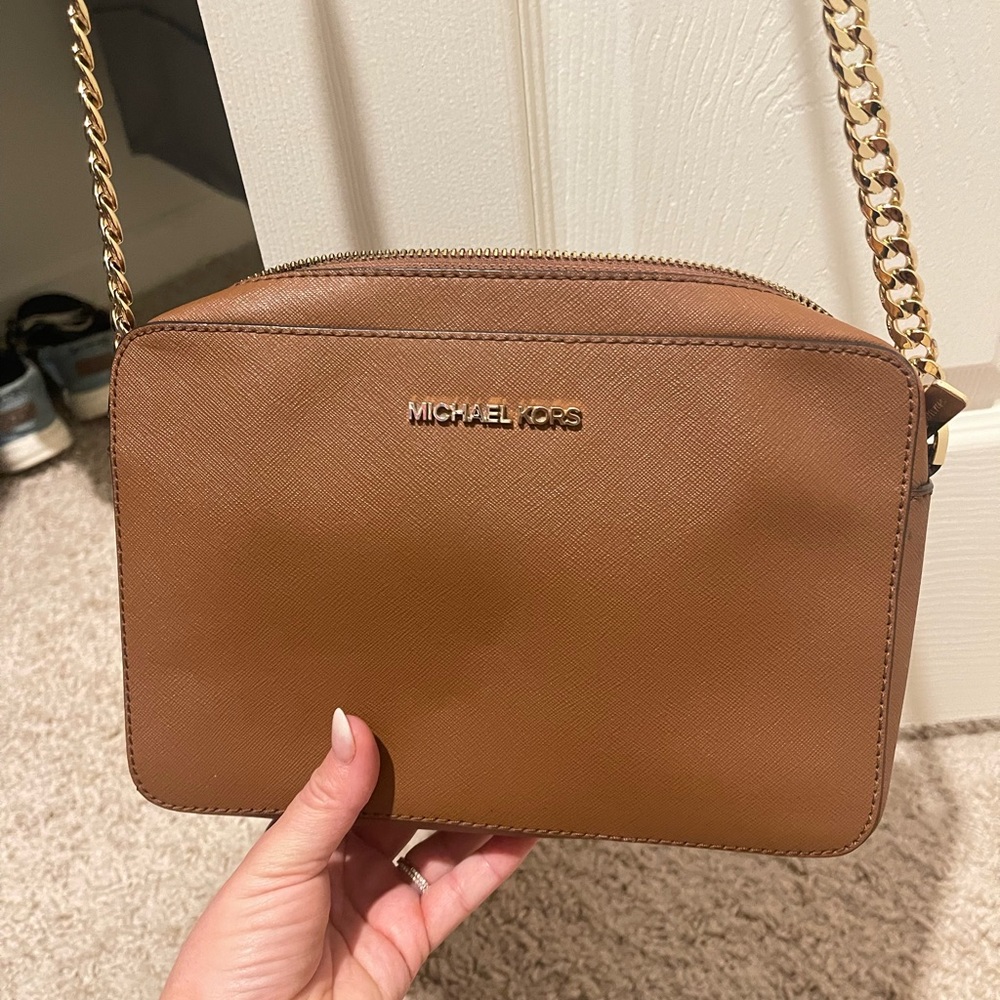 Micheal kors, shoulder bag, brown